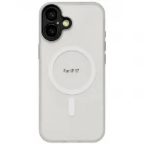 Чохол DM with MagSafe для Apple iPhone 17 Clear Black