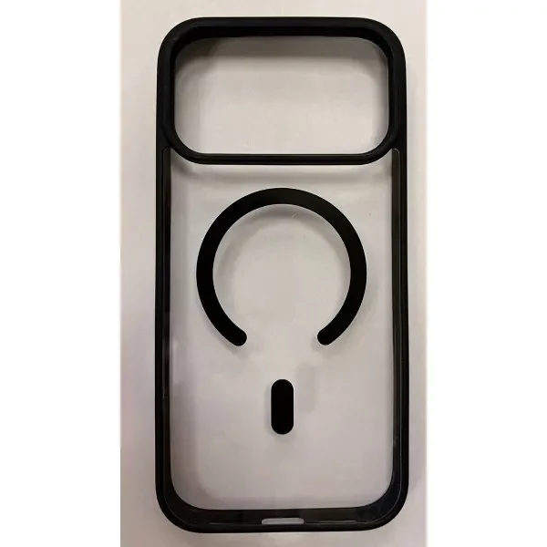 Чохол DM with MagSafe для Apple iPhone 17 Pro Clear Black