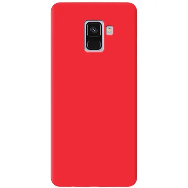 DM Чохол силіконовий для Samsung A8 Plus А730 Red