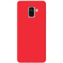 DM Чохол силіконовий для Samsung A8 Plus А730 Red