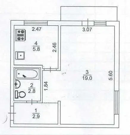 1-к квартира Київ, Солом`янський, Любомира Гузара 14 17