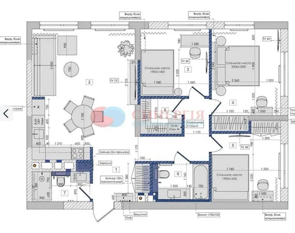 2-к квартира Київ, Дарницький, Дніпровська 20Б 3