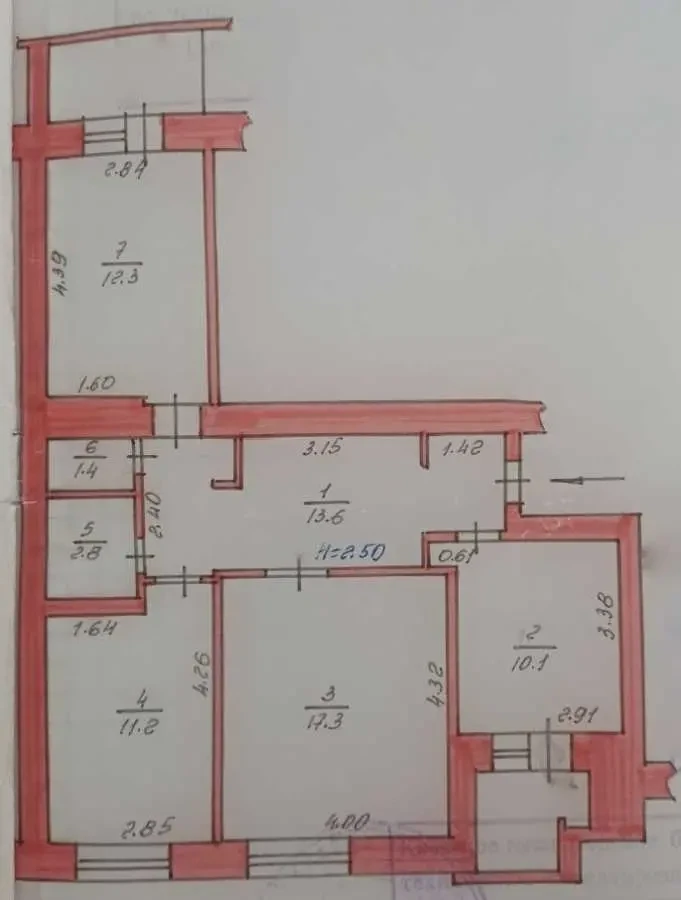 3-к квартира Фастівський, Боярка, Гоголя 52А 15