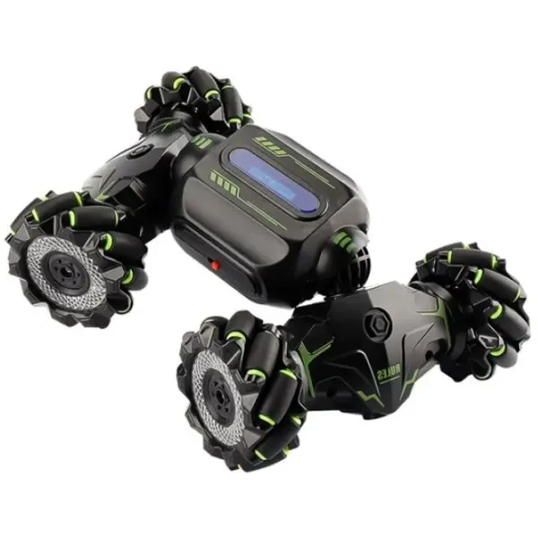 DM Іграшкова машинка на радіокеруванні Stunt Twist Car JC02 Green