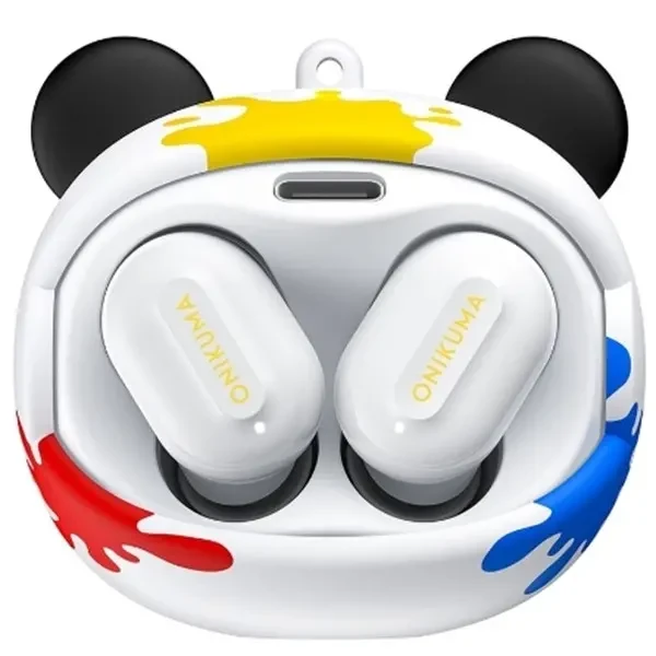 Bluetooth-гарнітура Onikuma T20 Panda White 4