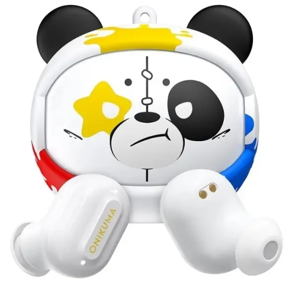 Bluetooth-гарнітура Onikuma T20 Panda White 2