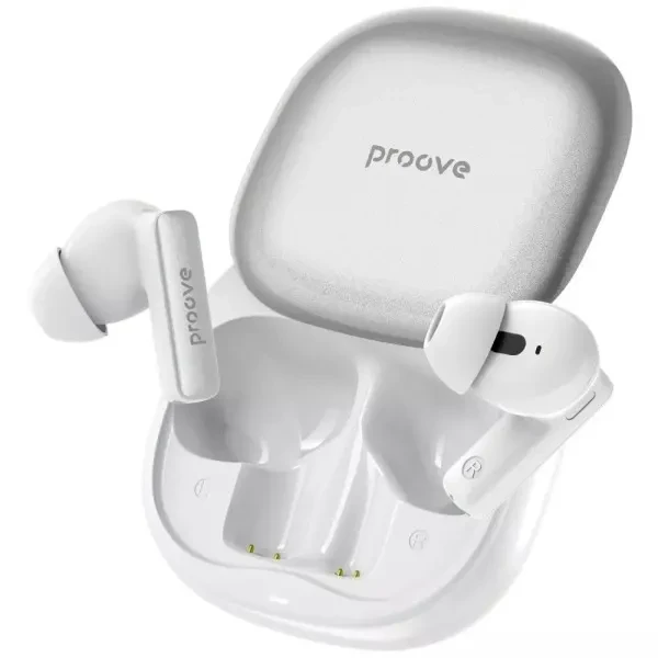 Bluetooth-гарнітура Proove NoLimit TWS with Hybrid ANC (APP) White/Silver (TWNL0001AP26) 3