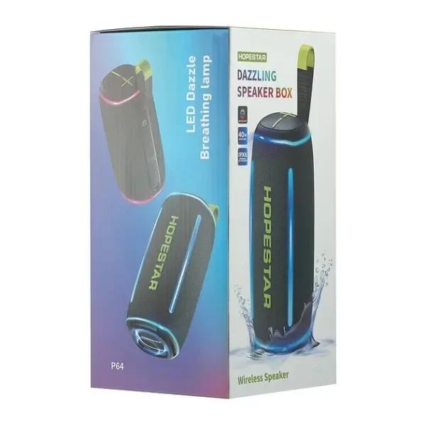 Колонка Bluetooth Hopestar P64 Black 2