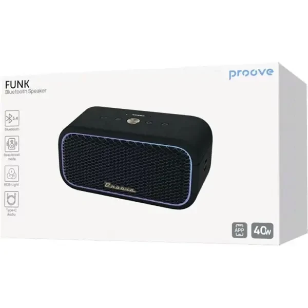 Колонка Proove Funk 40W (APP) Black (PSFN4001AP01) 5