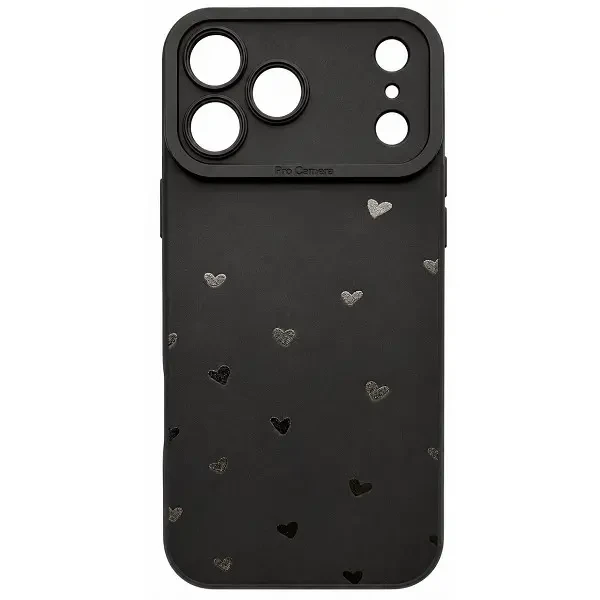 Чохол DM Camera Cover для Apple iPhone 17 Pro Max Falling Hearts