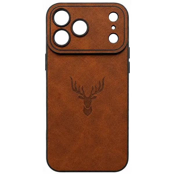 Чохол DM Camera Cover для Apple iPhone 17 Pro Max Leather Deer
