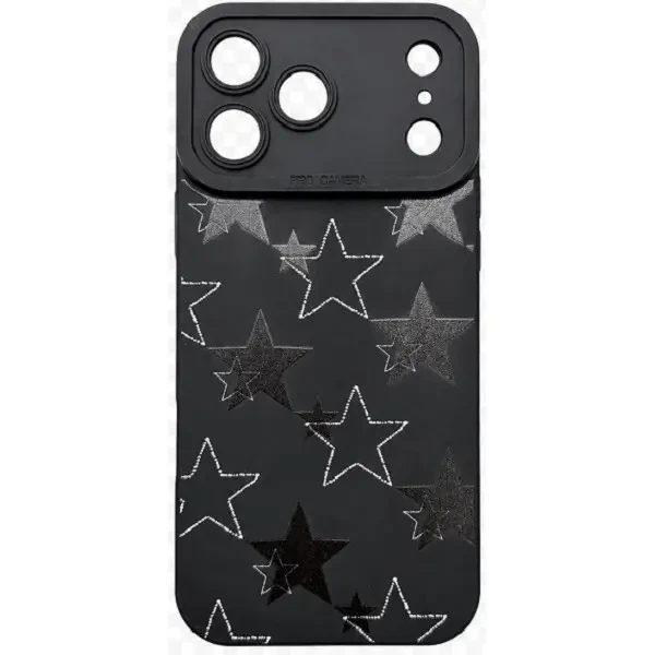 Чохол DM Camera Cover для Apple iPhone 17 Pro Max Silver Stars