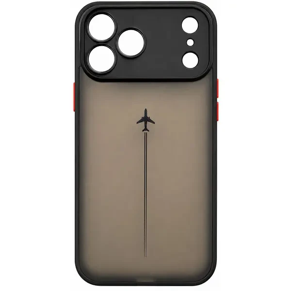 Чохол DM Plane Camera Cover для Apple iPhone 17 Pro Max Matte Black