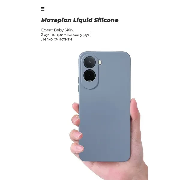 Чохол ArmorStandart ICON Camera Cov для Xiaomi Redmi A7 Pro 4G Winter Blue (ARM91088) 3