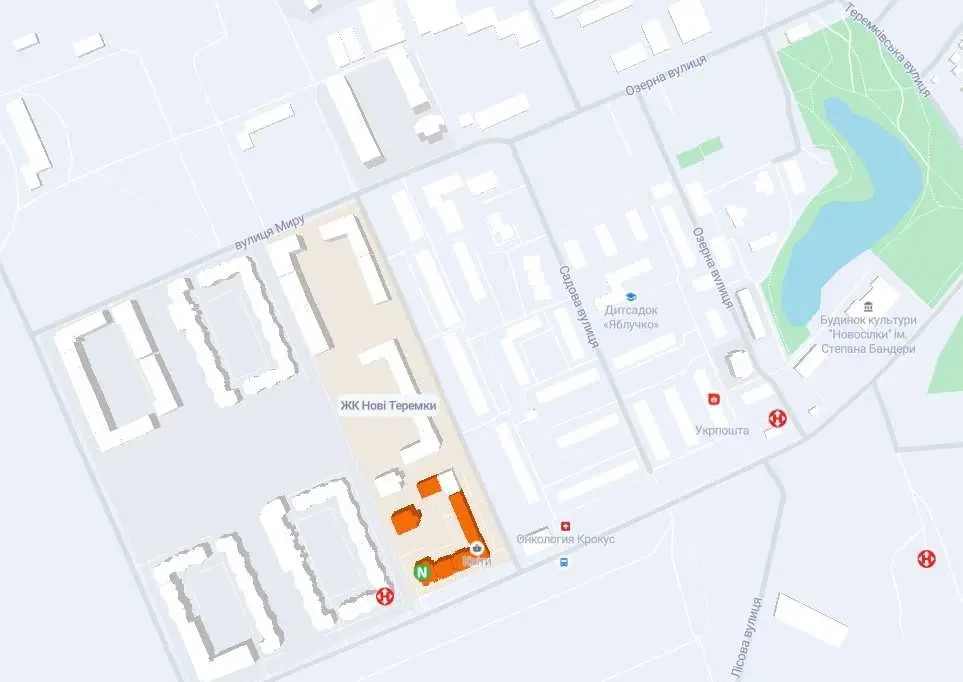 1-к квартира Фастівський, Новосілки, Олександрівська 7