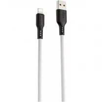Кабель Proove Rebirth USB to Lightning 2.4A 1m Black-White (CCRE60001102)