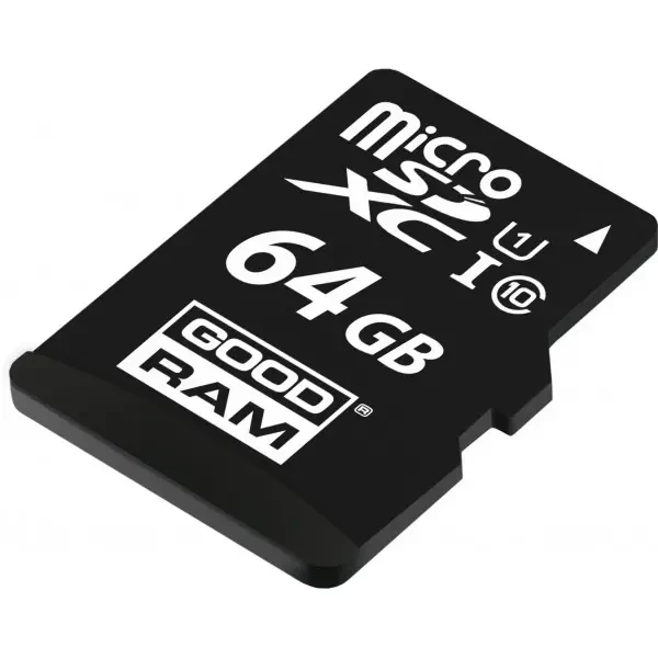 Карта пам'яті Goodram microSDХC 64GB UHS-I Сlass 10 + SD-adapter (M1AA-0640R12) 2