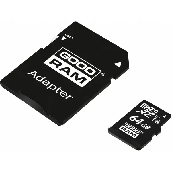Карта пам'яті Goodram microSDХC 64GB UHS-I Сlass 10 + SD-adapter (M1AA-0640R12) 4