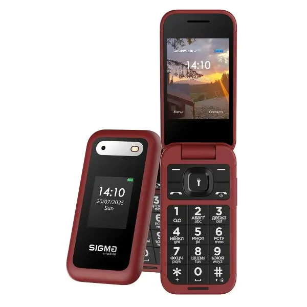 Телефон Sigma mobile X-Style 281 Clik Red 3