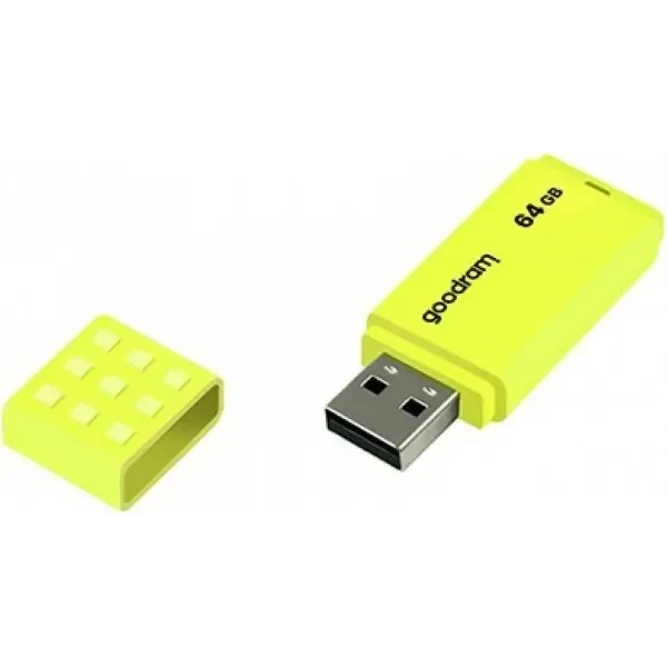 Флеш пам'ять GOODRAM UME2 64Gb Yellow (UME2-0640Y0R11)