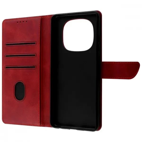 Чохол-книжка WAVE Fold для Xiaomi Redmi Note 15 Pro 5G Red 3