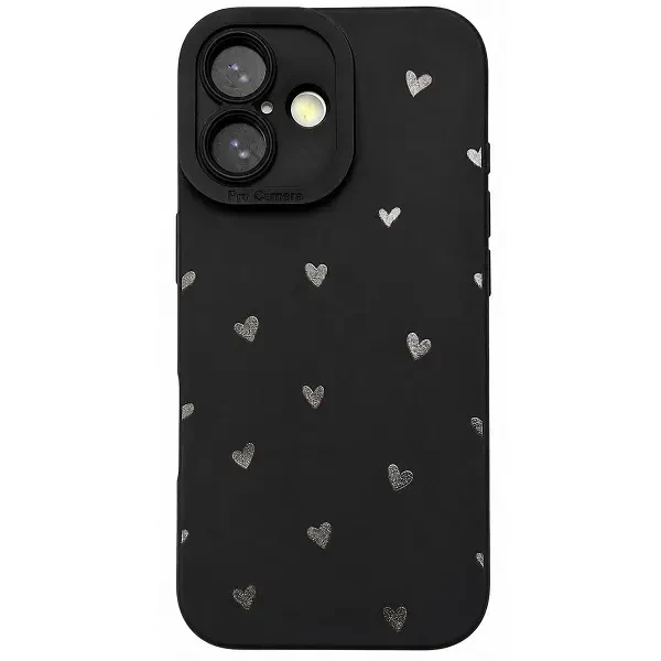 Чохол DM Camera Cover для Apple iPhone 17 Falling Hearts