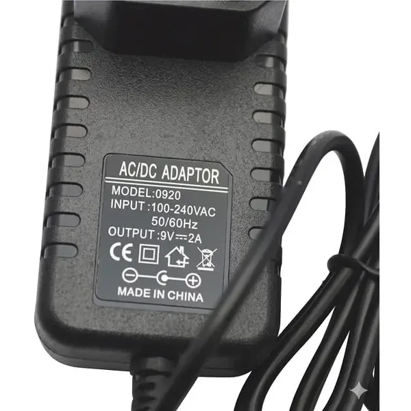 DM Зарядний пристрій для роутера 9V 2A Black 4