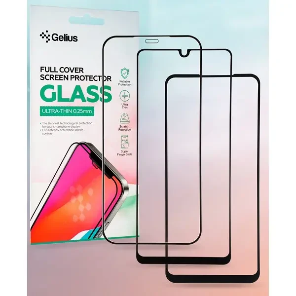 Захисне скло Gelius Full Cover Ultra-Thin 0.25mm для Samsung A57 A576 Black