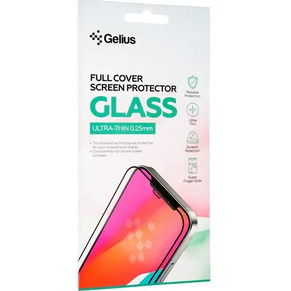 Захисне скло Gelius Full Cover Ultra-Thin 0.25mm для Samsung S24 Plus S926 Black
