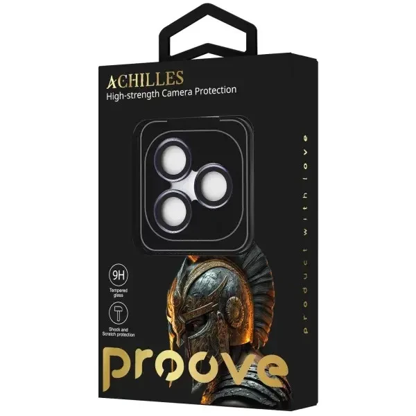 Захисне скло для камери Proove Achilles для iPhone 17 Pro Deep Blue (CPPAFM17P008)