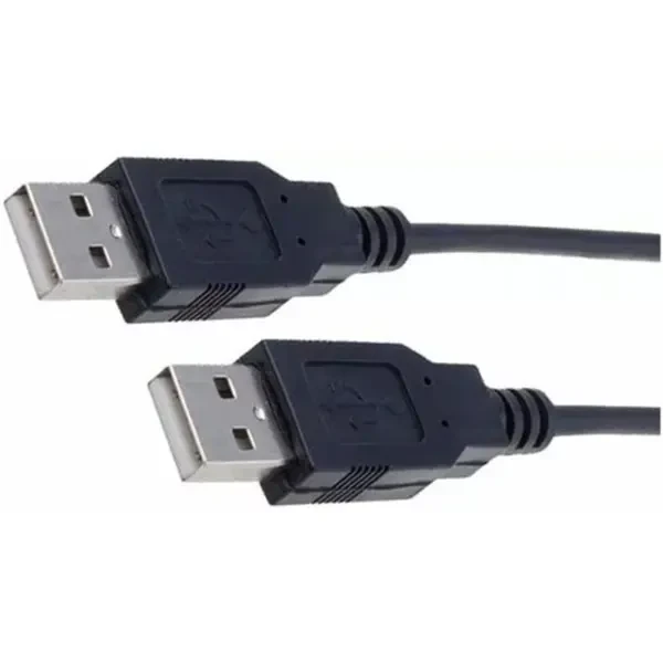 Кабель Digitus USB to USB (M/M) 1m Black (AK-300100-010-S) 3