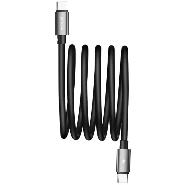 Кабель Proove Magneto Type-C to Type-C 60W 1m Black (CCMA60002201) 3