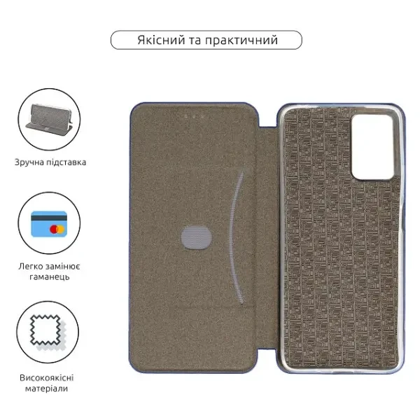 Чохол-книжка ArmorStandart G-Case для Motorola G06 Power 4G Dark Blue (ARM89104) 3