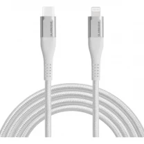 Glasscove USB кабель BRAID2 Type-C to Lightning 30W 1.2m White (GBCL13WH)
