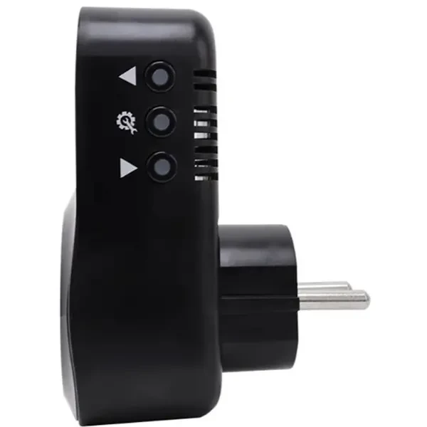 Реле напруги ColorWay (16A/3680W) 150V-210V/230V-280V DS1 Black (CW-VR16-04D) 4