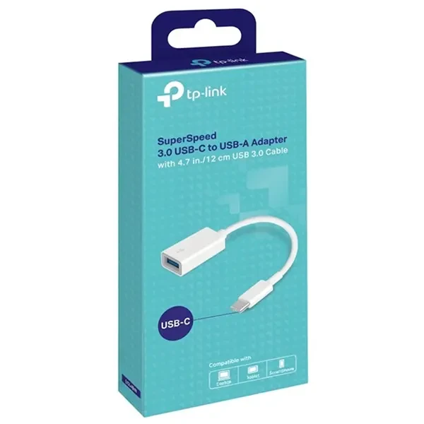 Адаптер TP-Link UC400 Type-C to USB (M/F) White 2
