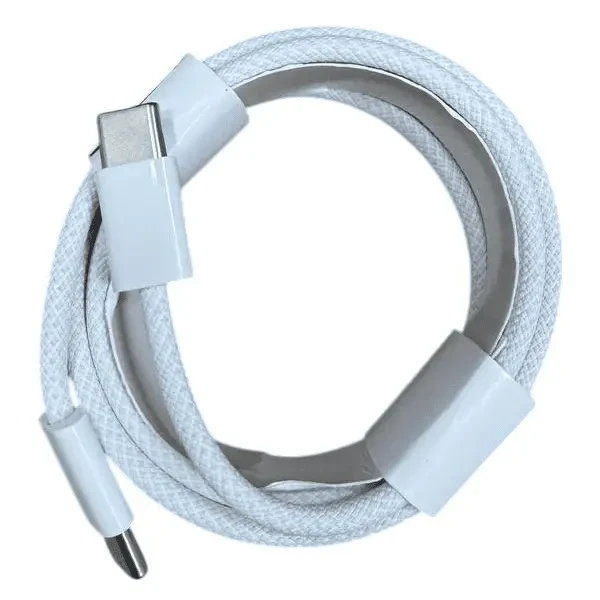 Кабель DM Type-C to Type-C 2m White 2