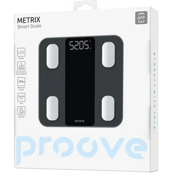 Ваги підлогові Proove Metrix Gray (SSMX20000003) 5