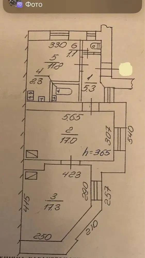 Продаж 2-кім. квартири 55 м.кв., в. Коцюбинського