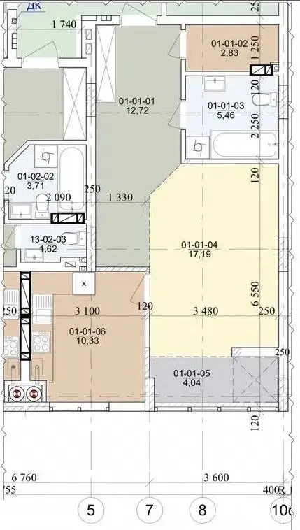 Продаж 1-кім. квартири 51 м.кв., вул. Трускавецька 59000$ 2