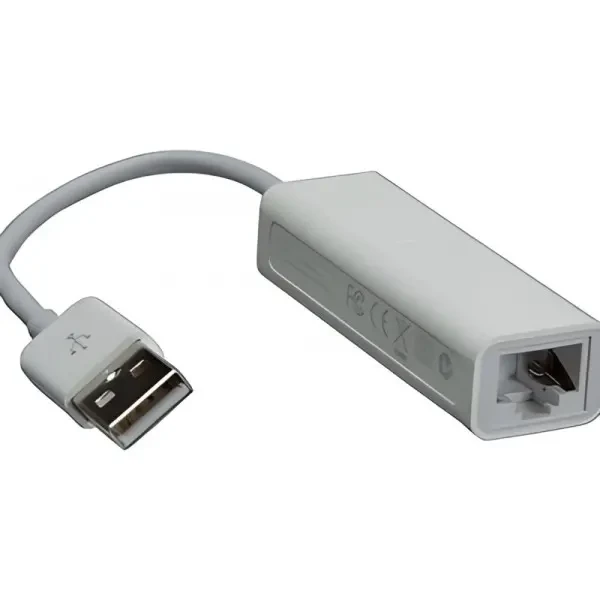 Мережевий адаптер Atcom Meiru 10/100 Mbps USB to Ethernet White (7806)