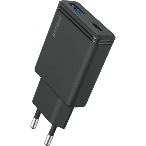 МЗП Proove Slender 45W (Type-C + USB) Black (WCSL45110001)