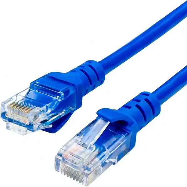 Патч-корд Atcom UTP, RJ45, Cat.5e, 15m, Синій (9168)