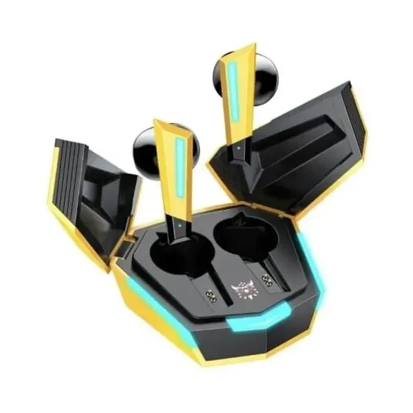 Bluetooth-гарнітура Onikuma T32 Yellow 2