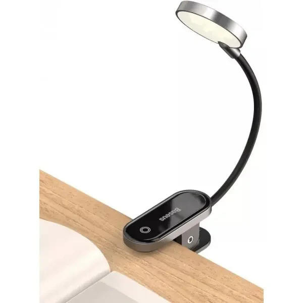 LED лампа для будинку Baseus Comfort Reading Mini Clip Dark Gray (DGRAD-0G) 5