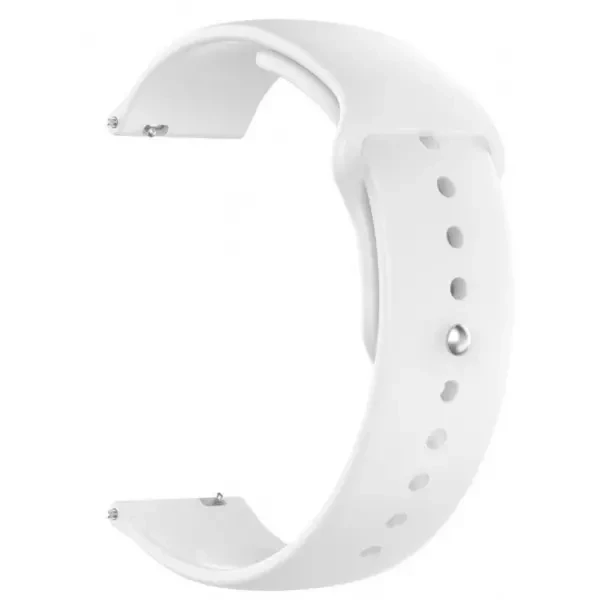 Ремінець ArmorStandart Silicone Watch Strap 22mm White (ARM80668) 2