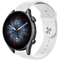 Ремінець ArmorStandart Silicone Watch Strap 22mm White (ARM80668)