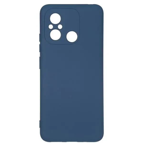 Epik Silicone Case Full Camera для Xiaomi Redmi 12C/11A/Poco C55 Dark Blue
