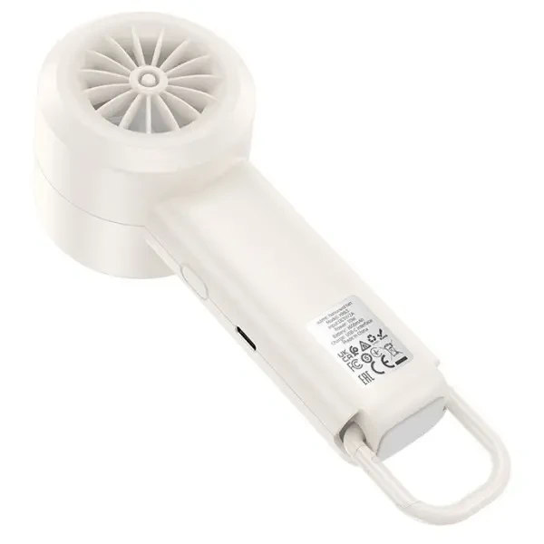 Вентилятор портативний Hoco HX63 2000mAh White 3