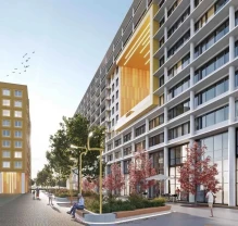 Продаж 1-кім 43м Здача 4 кв 2026р вул Трускавецька Апарт Хол 34999$